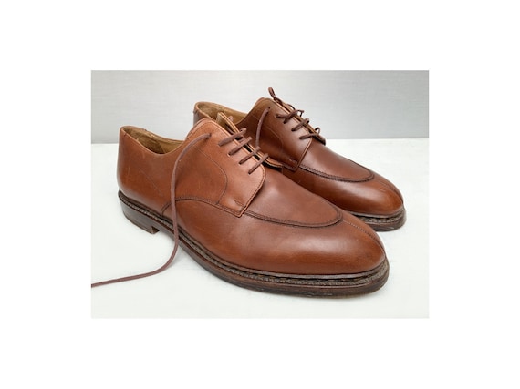 PARABOOTS vintage Men laced oxfords SHOES / made … - image 1