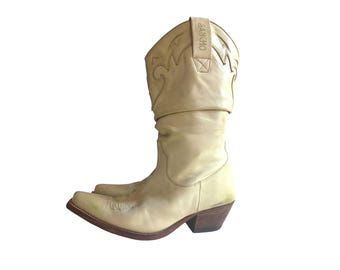Sancho Cowboy Boots unisex vintage size 39 uk 5