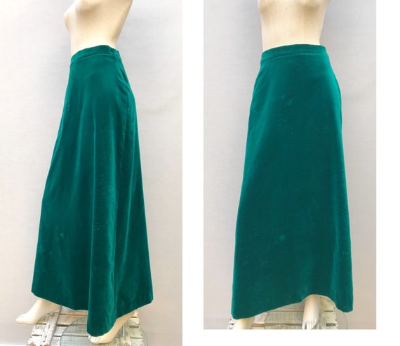 green maxi skirt uk