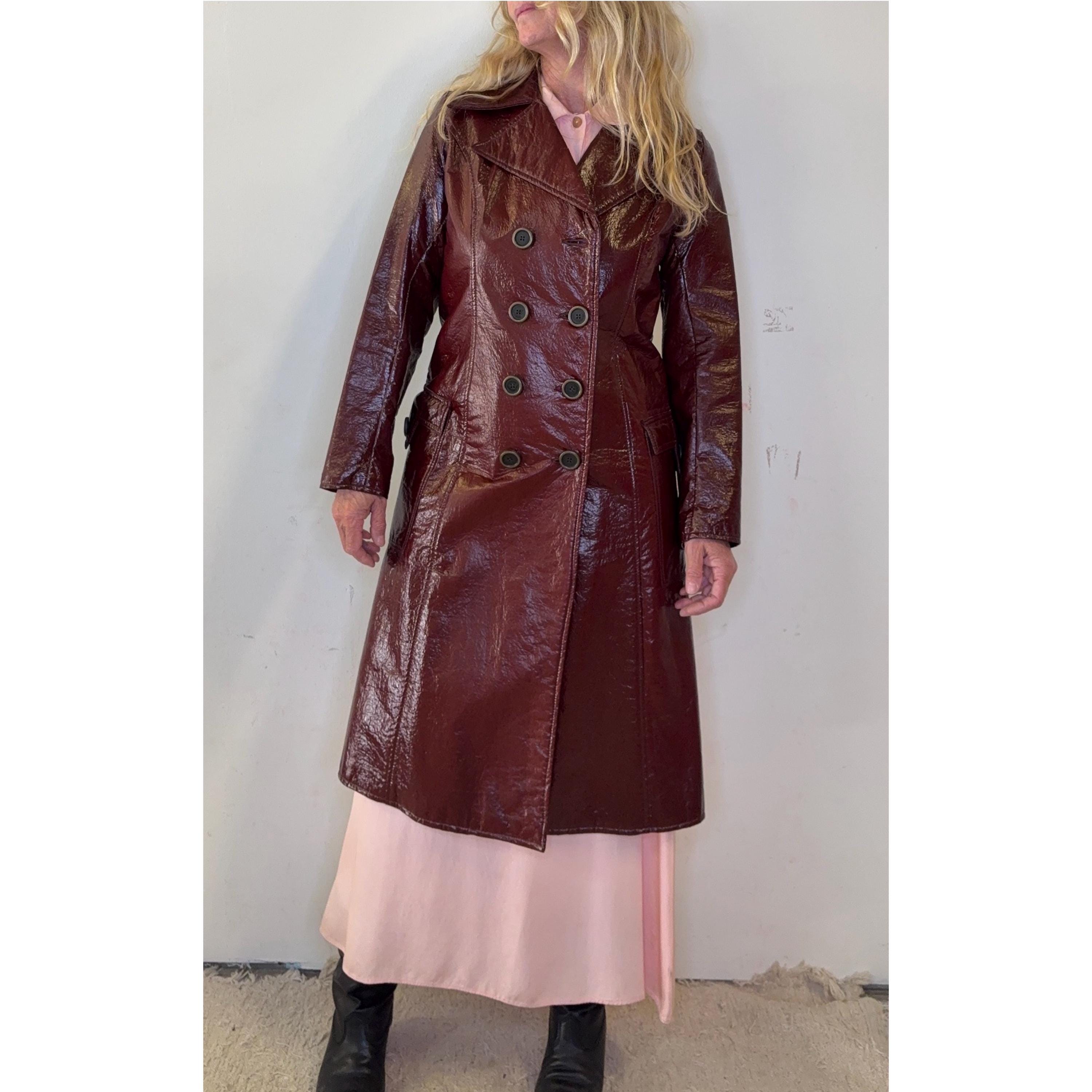 1960's Pvc Raincoat - Etsy