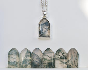 Moss Agate pendant