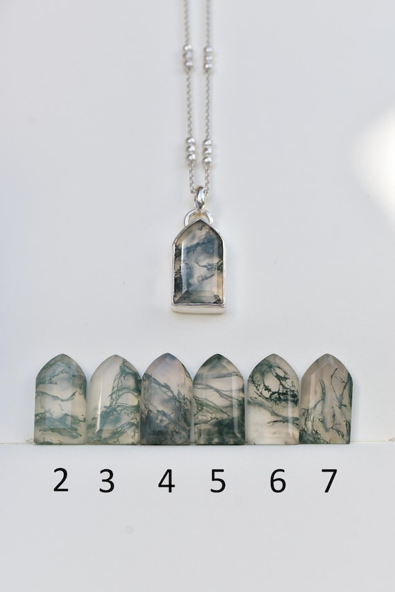 Moss Agate pendant