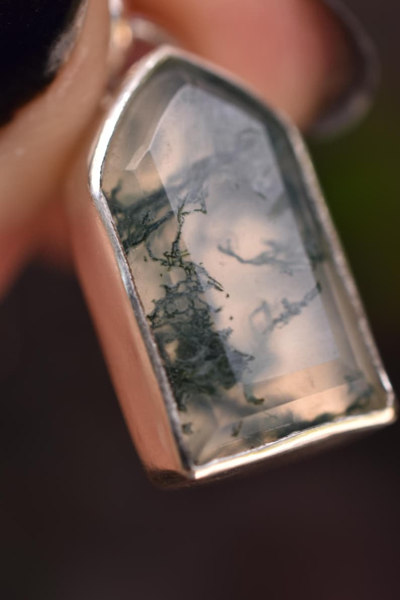 Moss Agate pendant image 9