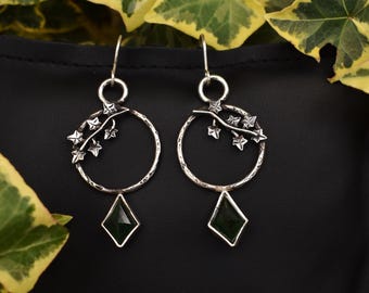 ivy hoops with nephrite
