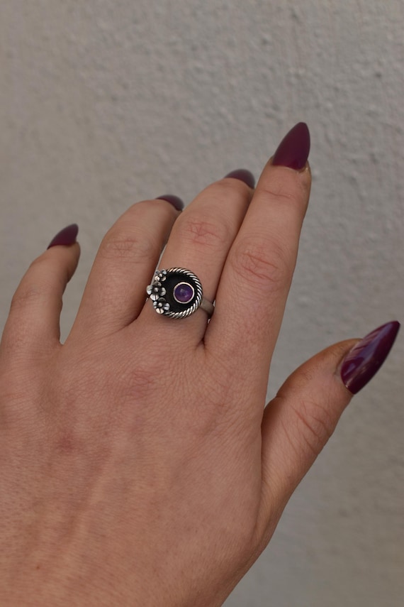 lilac ring//size:made to order