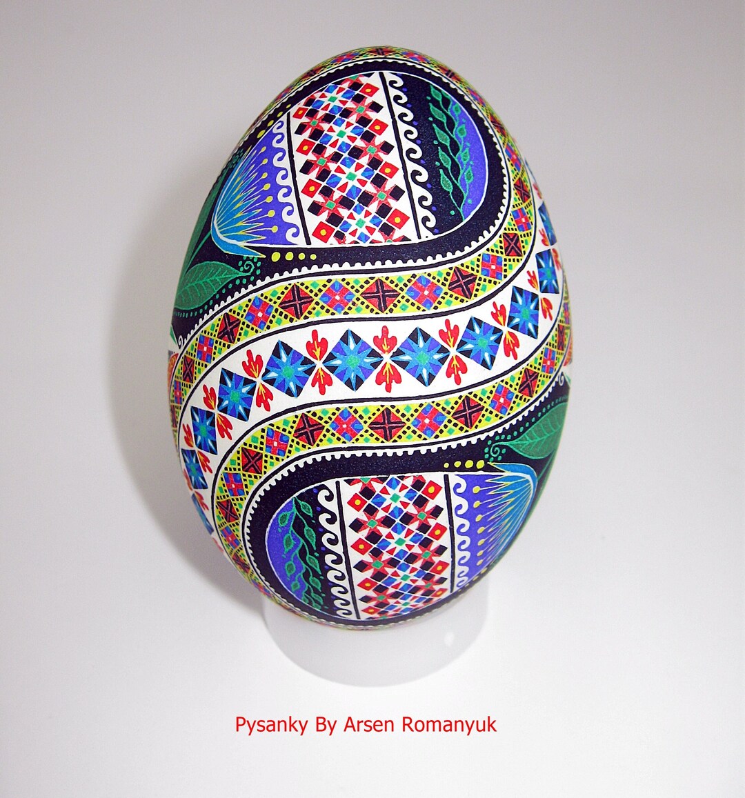 Easter Eggs. Ukrainian Pysanky Egg Decor. Easter Gift. Hand Painted ...