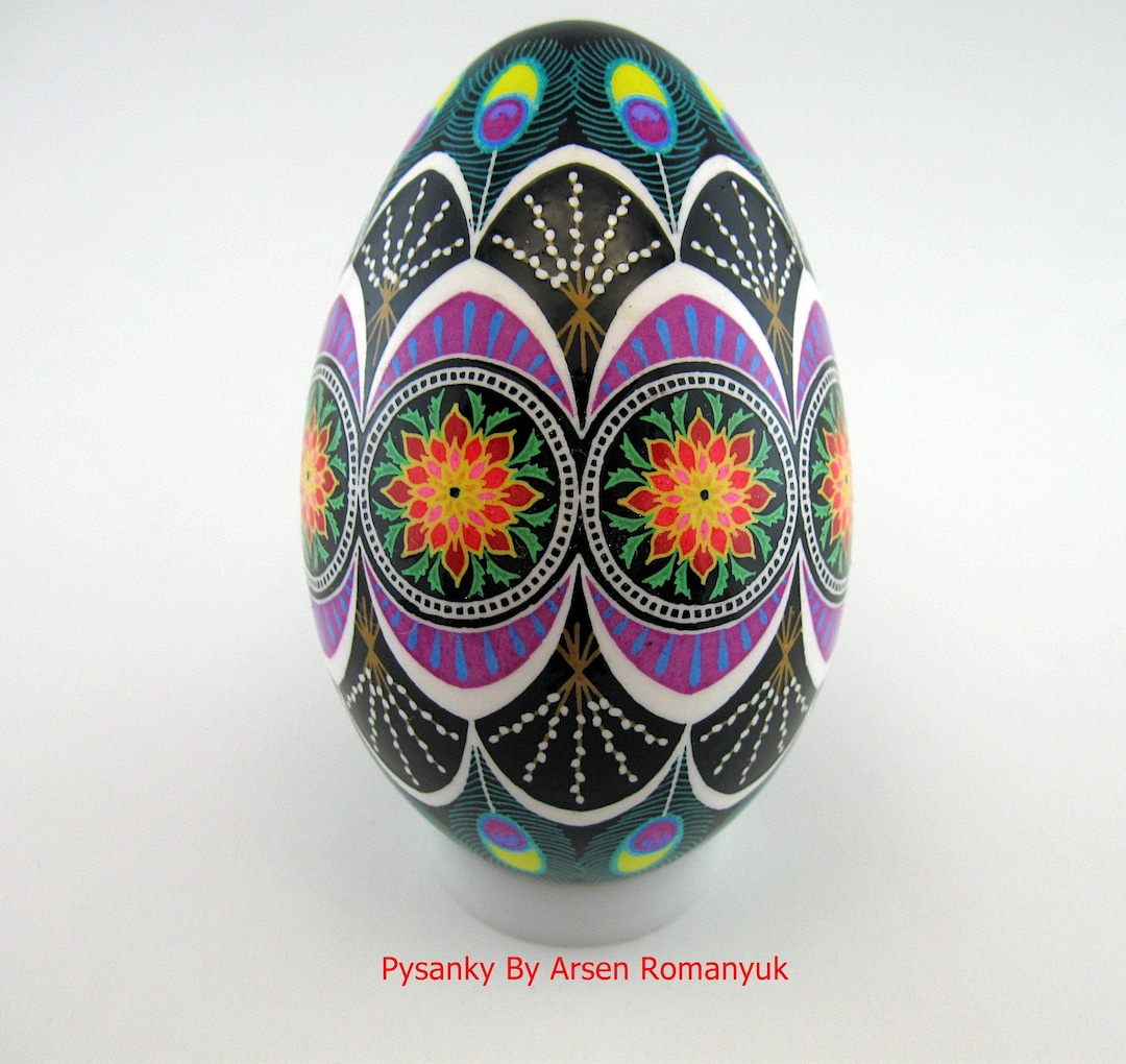 Ukrainian Pysanky Eggs. Easter Egg Decor. Handmade Easter - Etsy