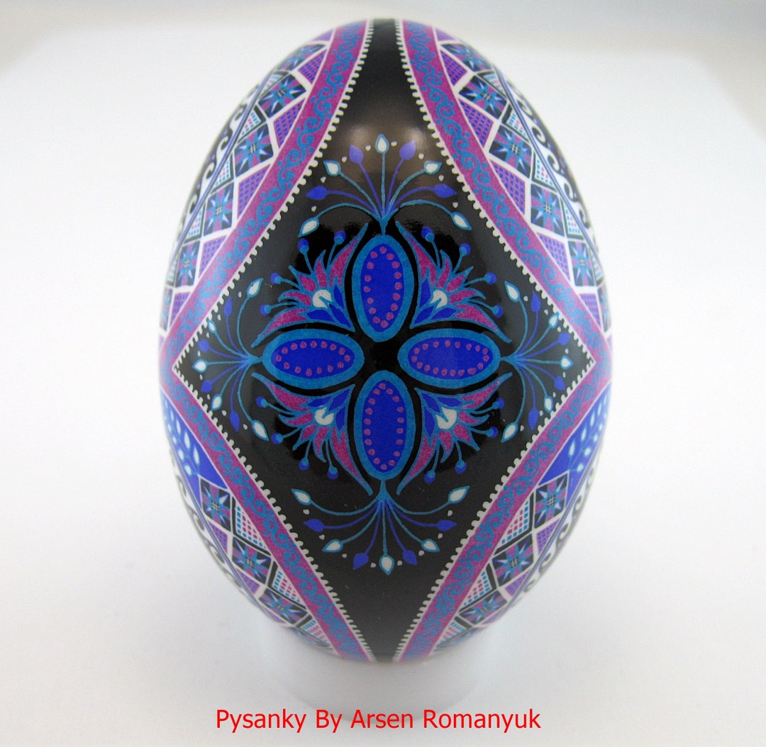 Easter Eggs. Ukrainian Pysanky Egg Decor. Easter Gift. Hand Painted ...