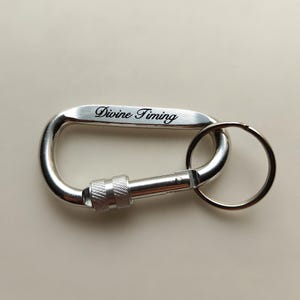 Cool Silver Keychain Clip - Etsy