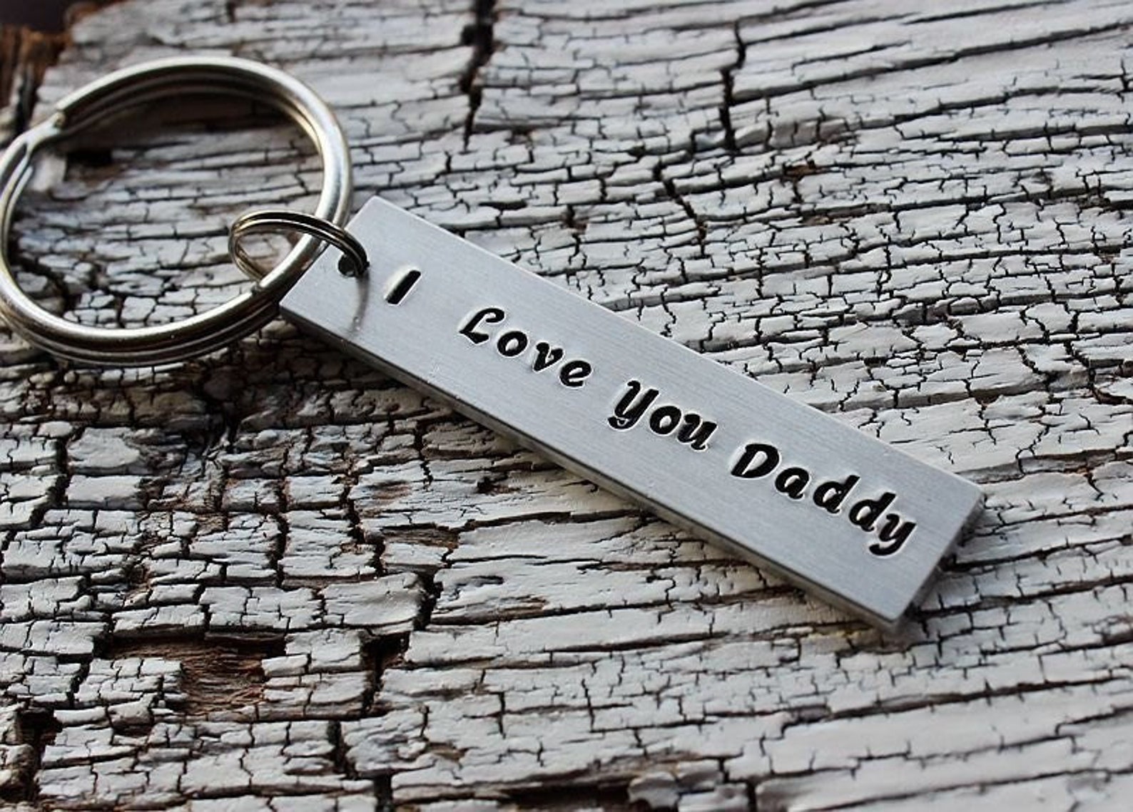 Personalized Keychain for Dad Personalized Daddy Keychain Etsy