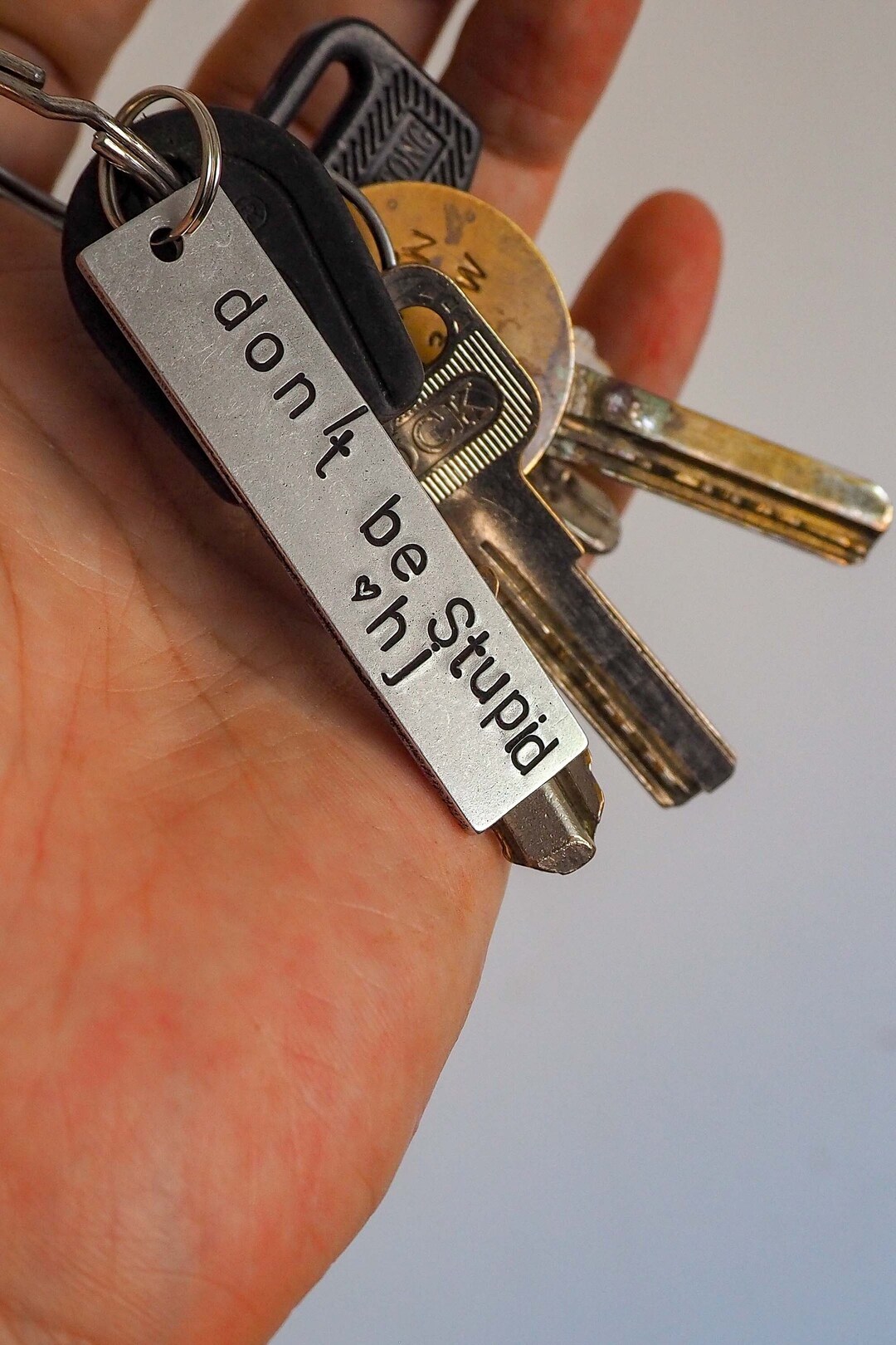 Random Password Keychain Custom Aluminum Keychain, Funny Kids Reminder, Safety Keychain - Etsy