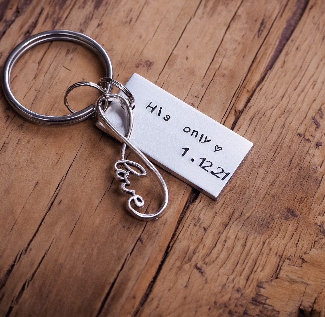 His and Her Keychains Couples Keychains Meaning Keychain Etsy