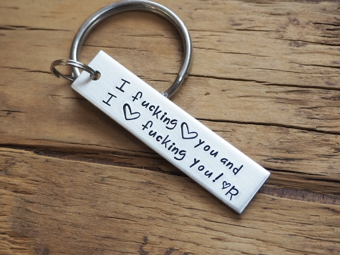 Ich liebe dich Schlüsselanhänger für ihn für sie Freund Etsy