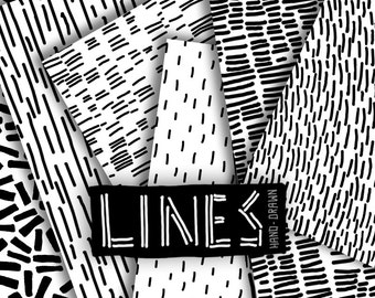 Doodle Digital Paper Black And White Pattern Scrapbook Papers Strokes Lines Line Pack Printable Image Doodle Digital Paper Black And White Pattern Scrapbook Papers Strokes Lines Line Pack Printable Image
