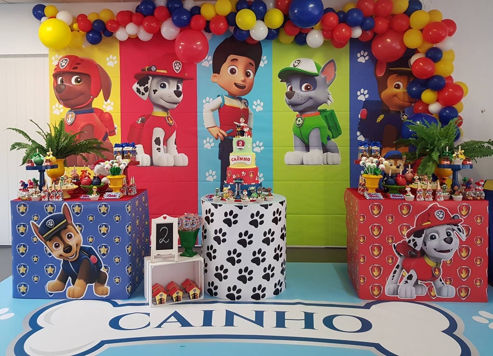 PAW Patrol Birthday Backdrop