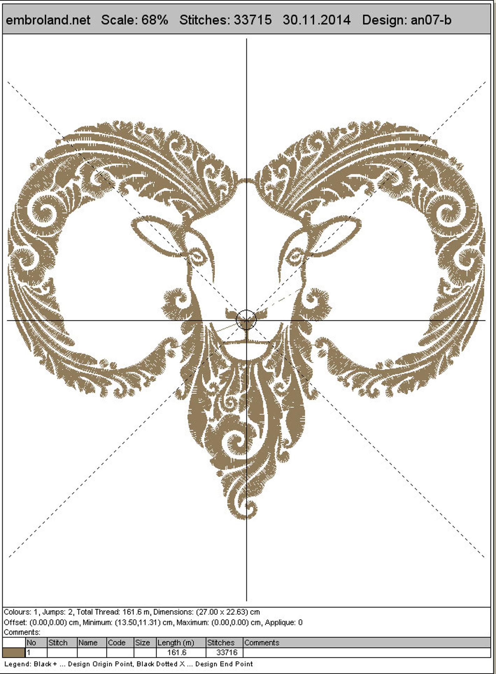 Goat Machine Embroidery Design Instant Download Four Etsy