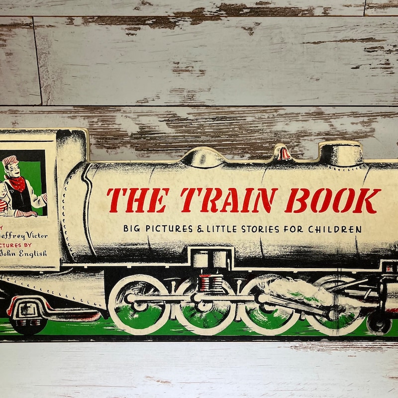 Train Book - Etsy