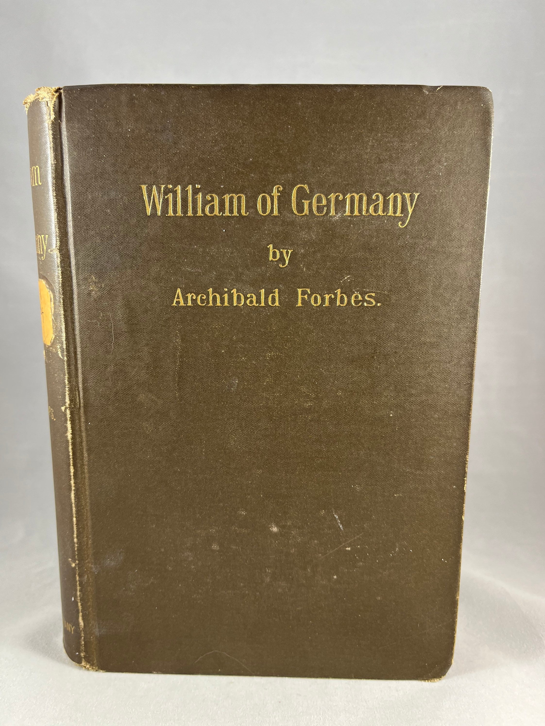 William of Germany by Archibald Forbes, 1888 - Etsy Israel, image size:2244x2992