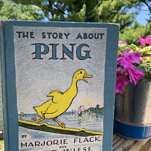 SALE - The Story About Ping by Marjorie Flack and Kurt Wiese, 1933