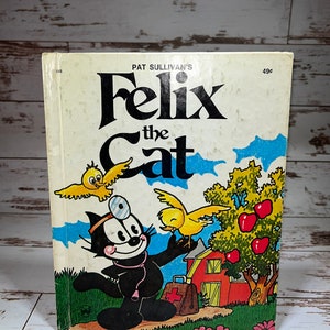 Felix The Cat by Pat Sullivan, 1953 Wonder Books