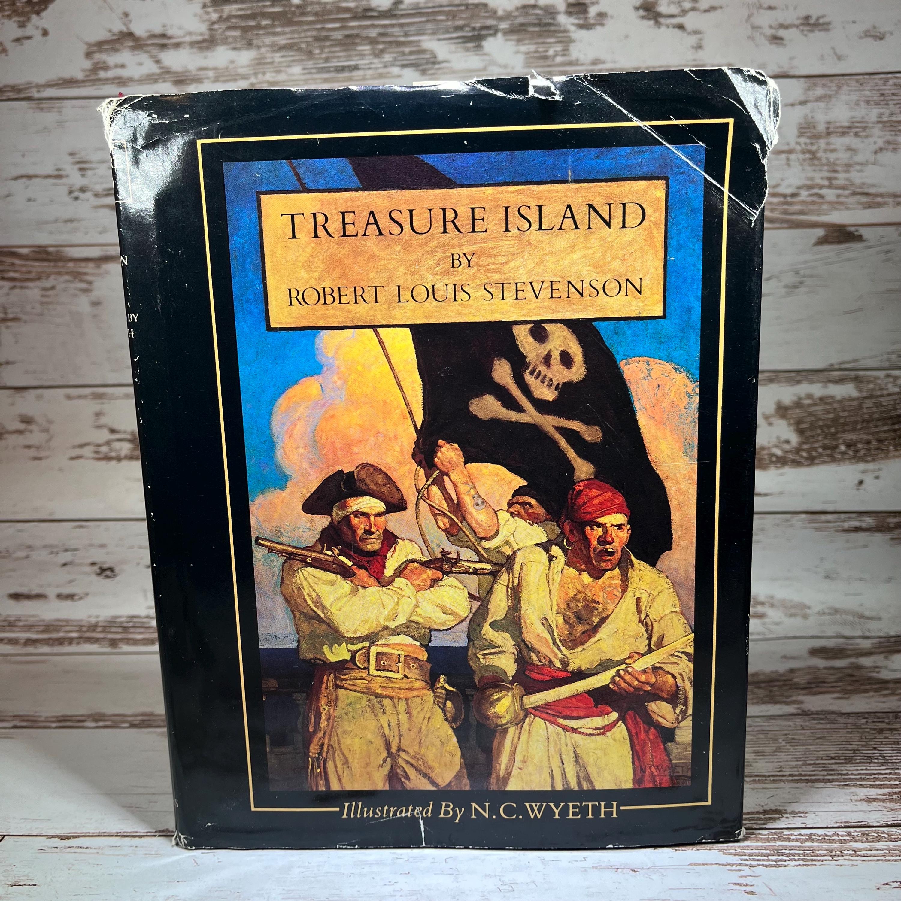 Treasure Island by Robert Louis Stevenson, 1981 - Etsy