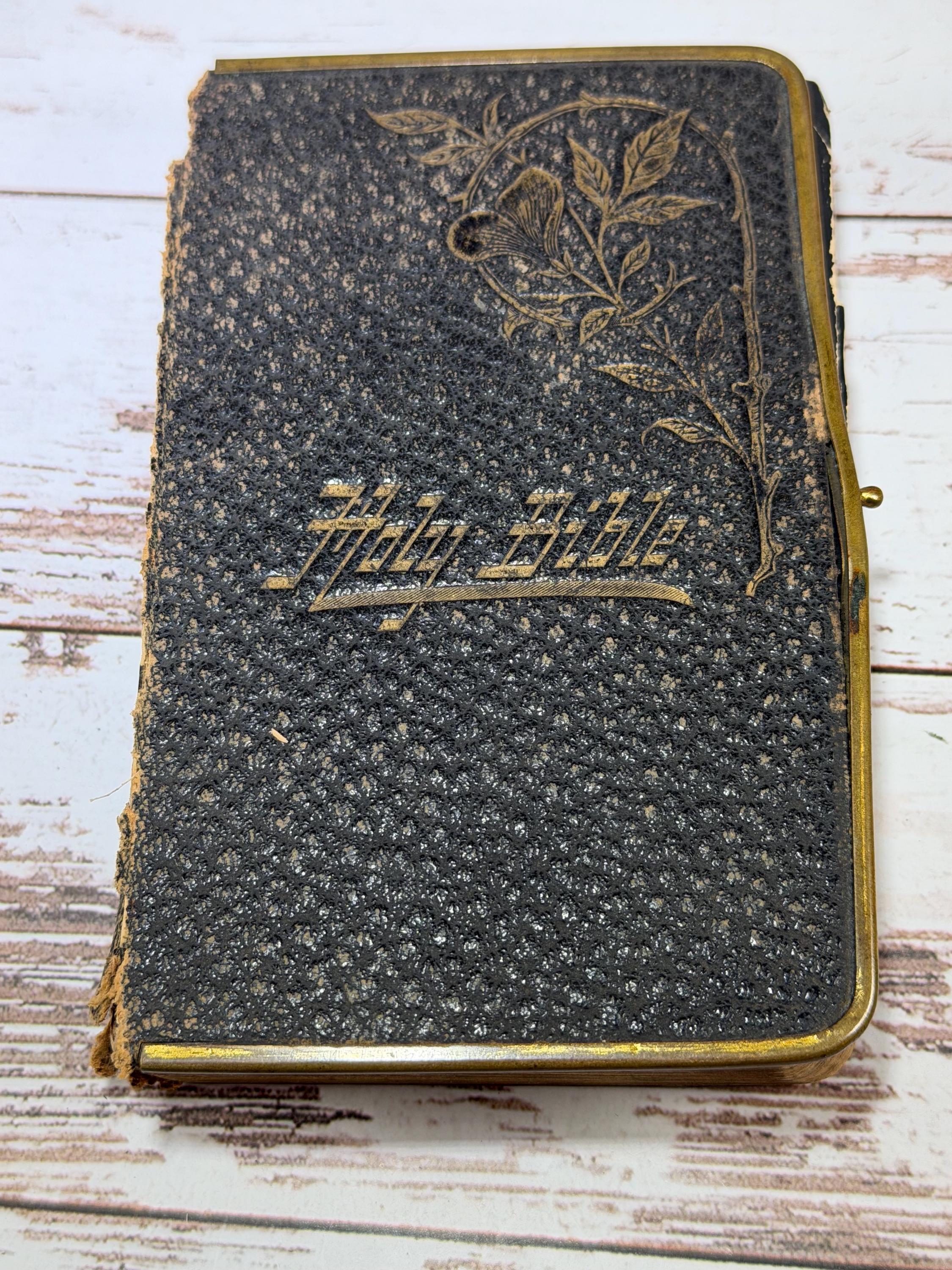 Vintage Holy Bible 1888 Oxford University Press London Henry