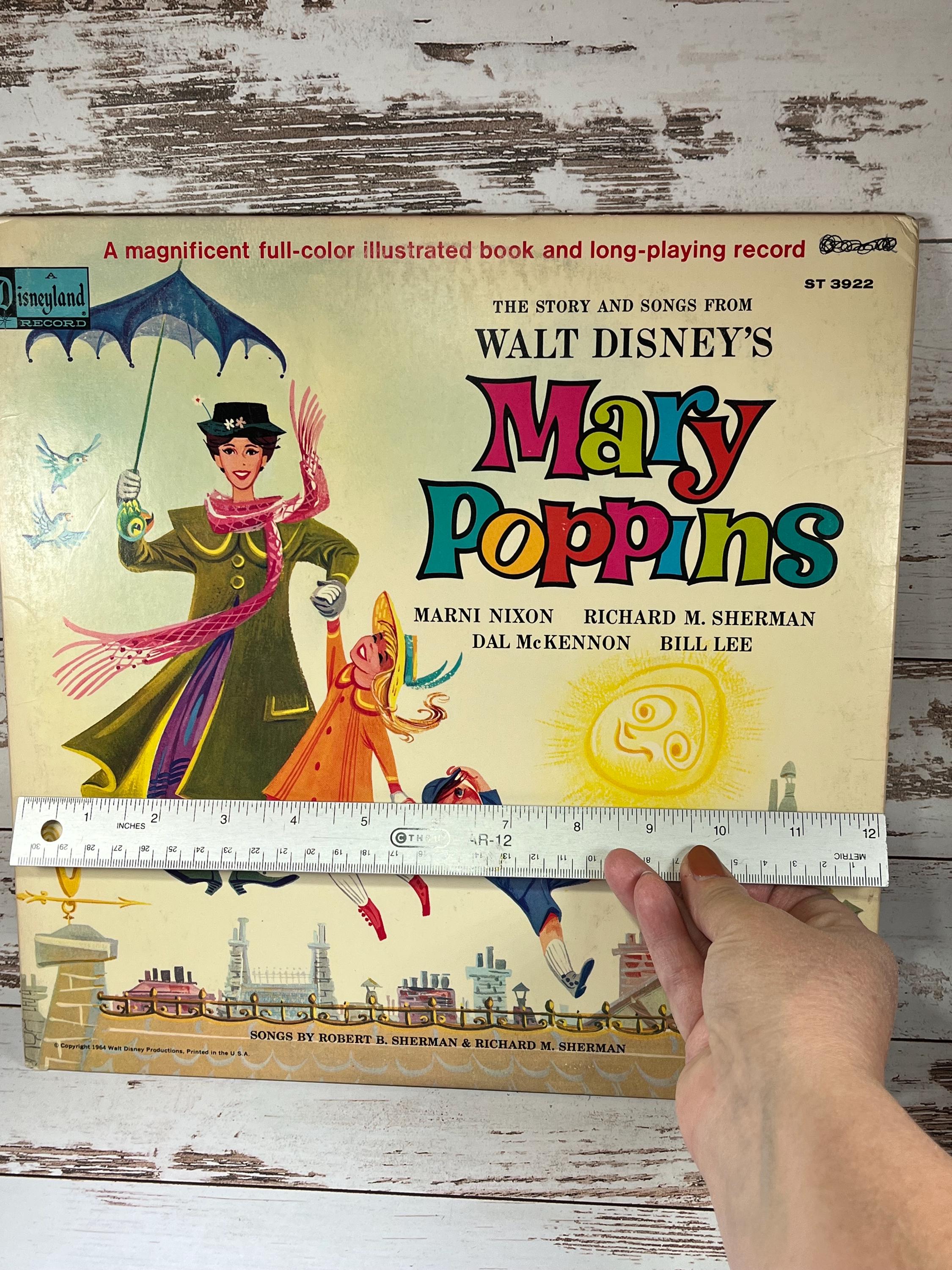 Walt Disney's Mary Poppins Story and Songs, Book and Long