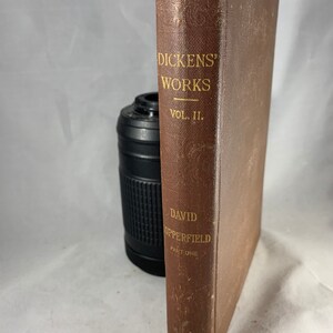 SALE - The Works of Charles Dickens Works Volume The Personal History and Experience of David Copperfield The Younger Part One
