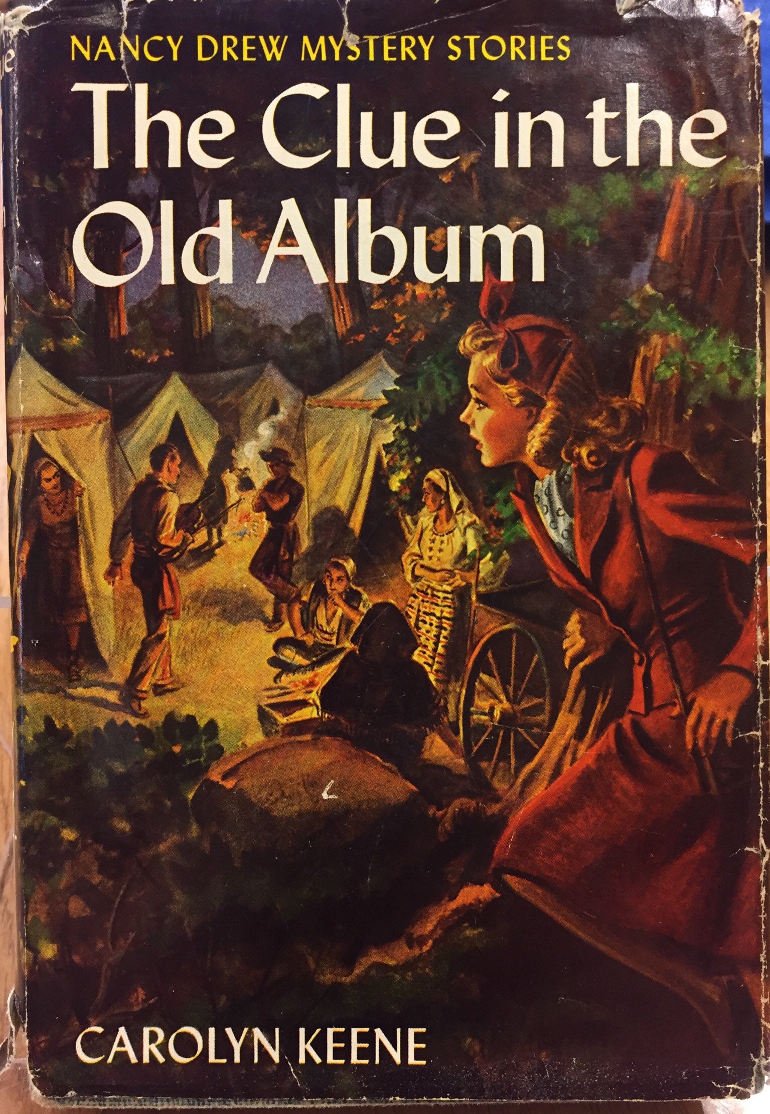 The Clue in the Old Album by Carolyn Keene First Edition Etsy