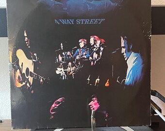 Crosby, Stills, Nash & Young 4 Way Strret LP Vinyl 1971