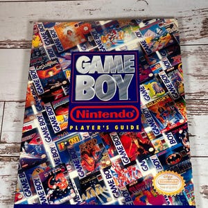 Gameboy Nintendo Player’s Guide, 1991 Gaming Game Boy