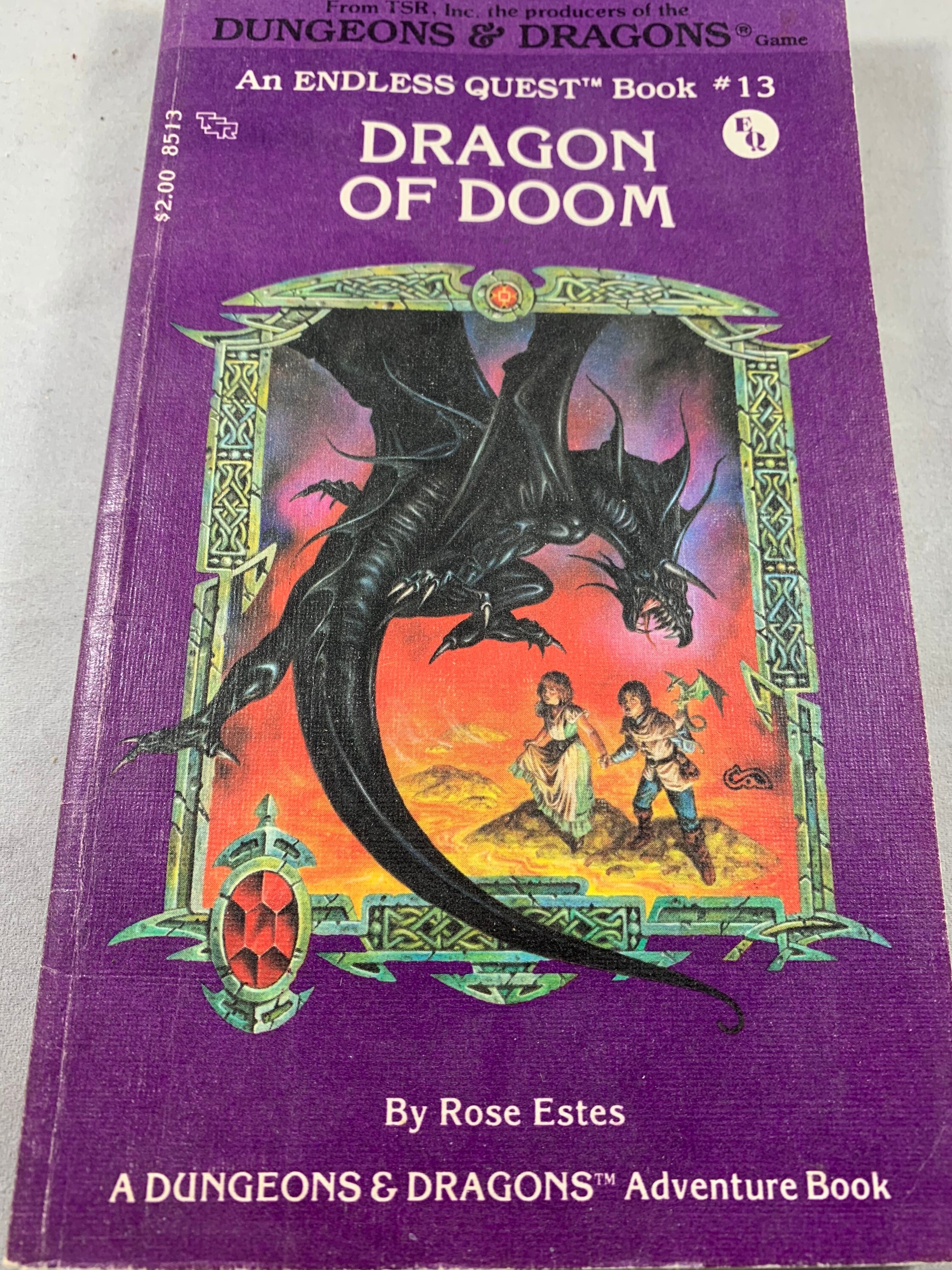 Dragon of Doom by Rose Estes A Dungeons & Dragons Adventure ...