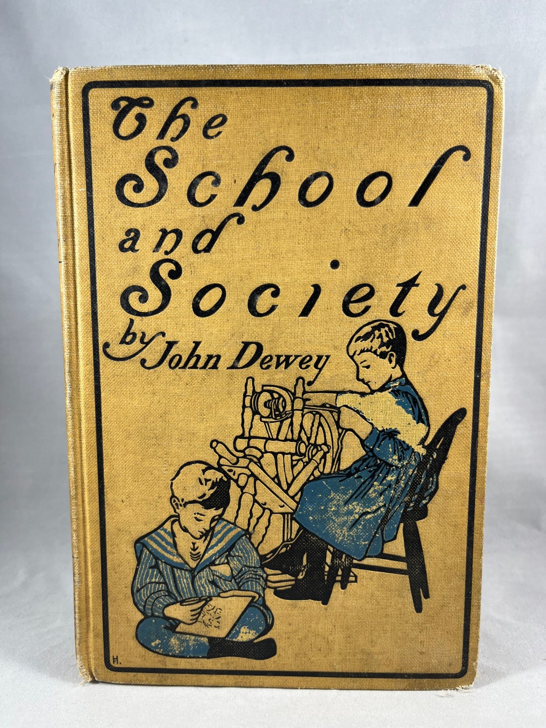The School and Society by John Dewey, 1905 - Etsy