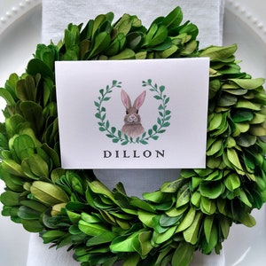 Easter Place Cards, Set of 12 Easter Dinner Place Cards, Watercolor Place Cards, Easter Holiday Seating Cards, Easter Party Place Cards