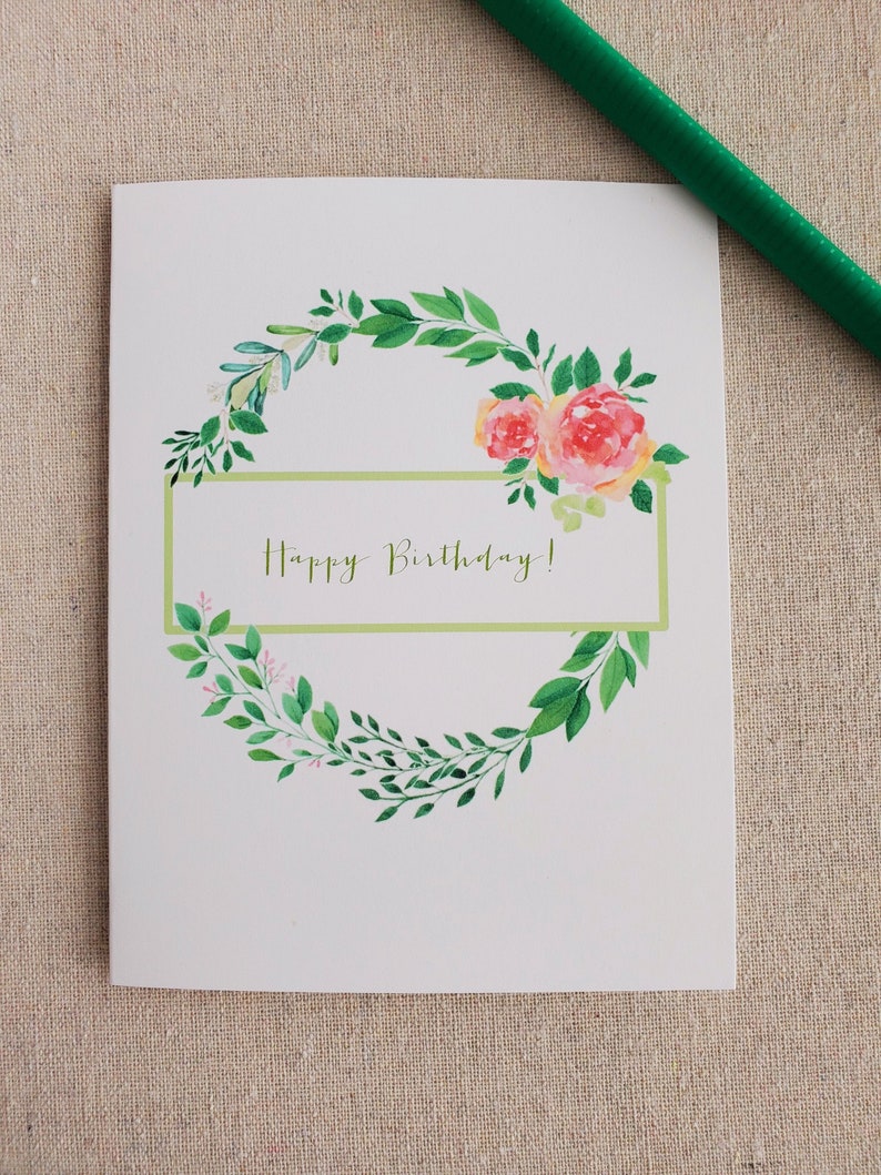 Birthday Note Card Set Set of 8 Variety Pack of Birthday Etsy