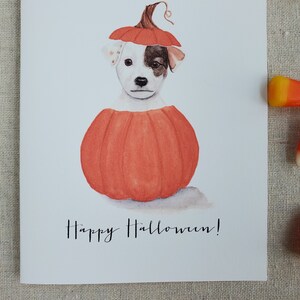 Halloween Greeting card, Halloween card, Happy Halloween card image 7