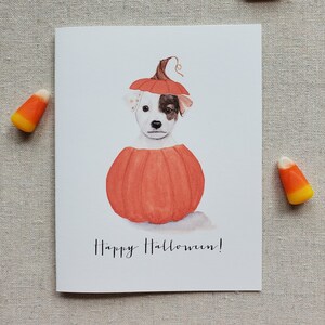 Halloween Greeting card, Halloween card, Happy Halloween card image 5