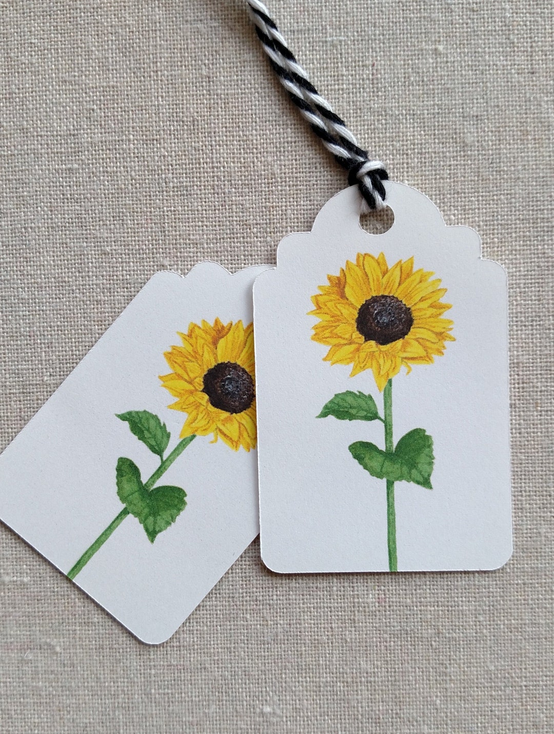 Sunflower Gift Tags All Occasion Gift Tags Gift Tags Etsy