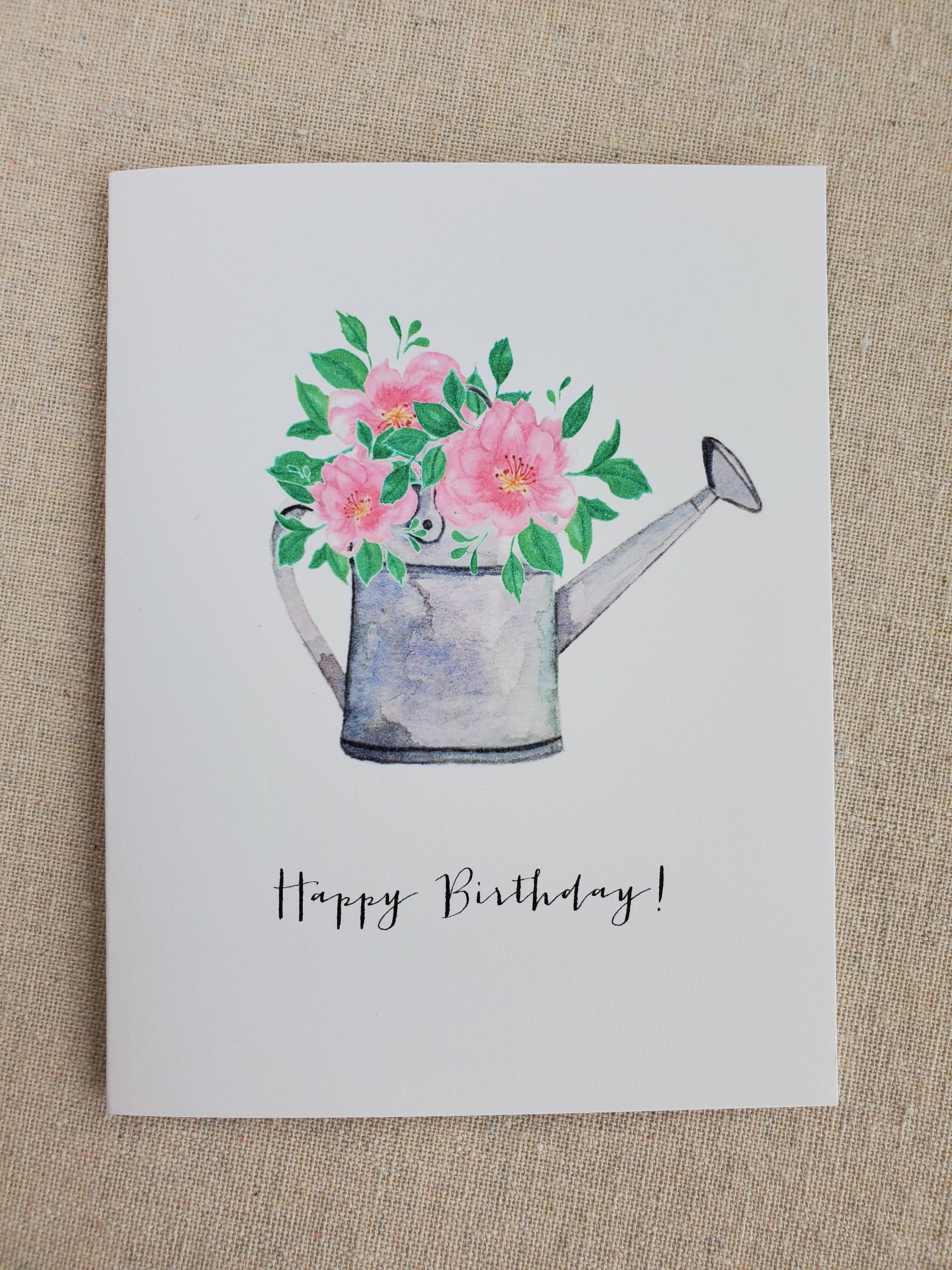 Birthday note card set set of 8 Variety pack of birthday Etsy
