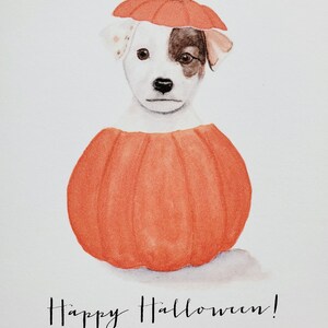 Halloween Greeting card, Halloween card, Happy Halloween card image 2