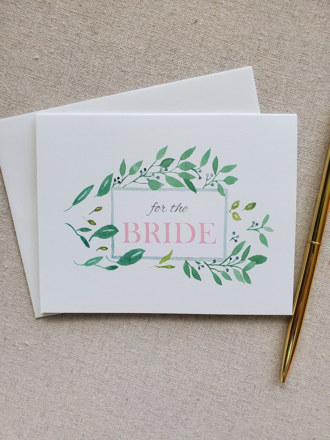 Wedding Shower Card, Bridal Shower Card, for the Bride Card, Bridal