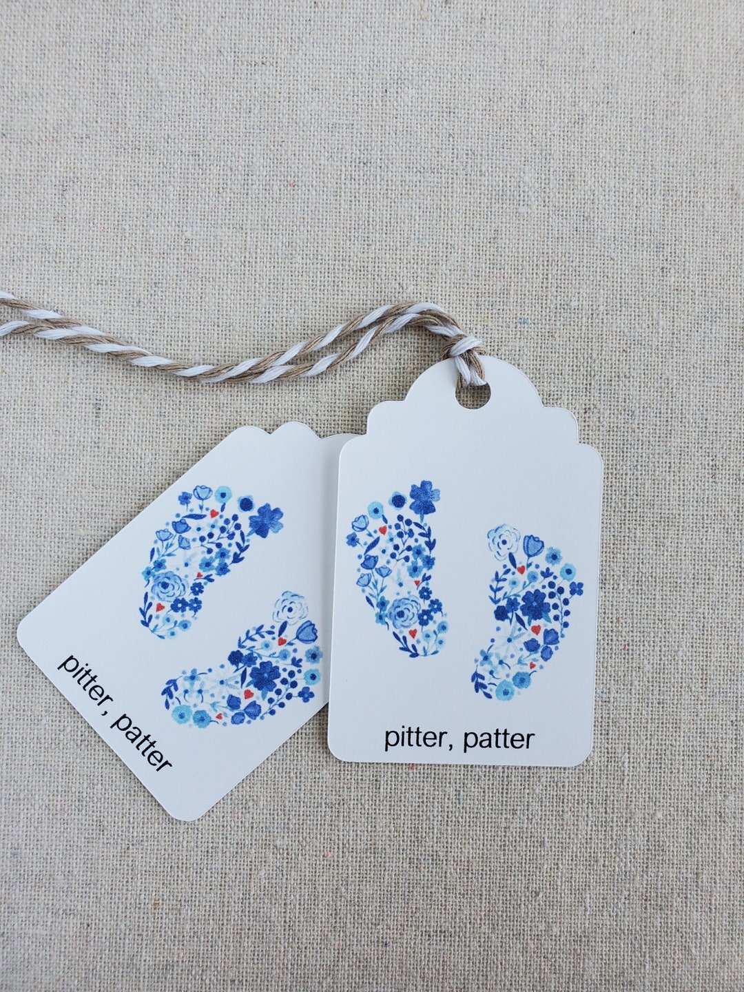 Baby Gift Tags, Baby Boy Gift Tags, Party Favor Tags, Watercolor Gift ...