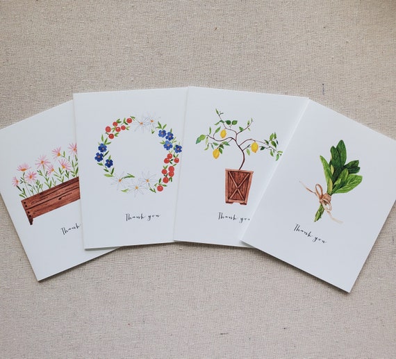 Thank You Notes | Assorted 8 Card Set Thank You Notes | Assorted 8 Card Set