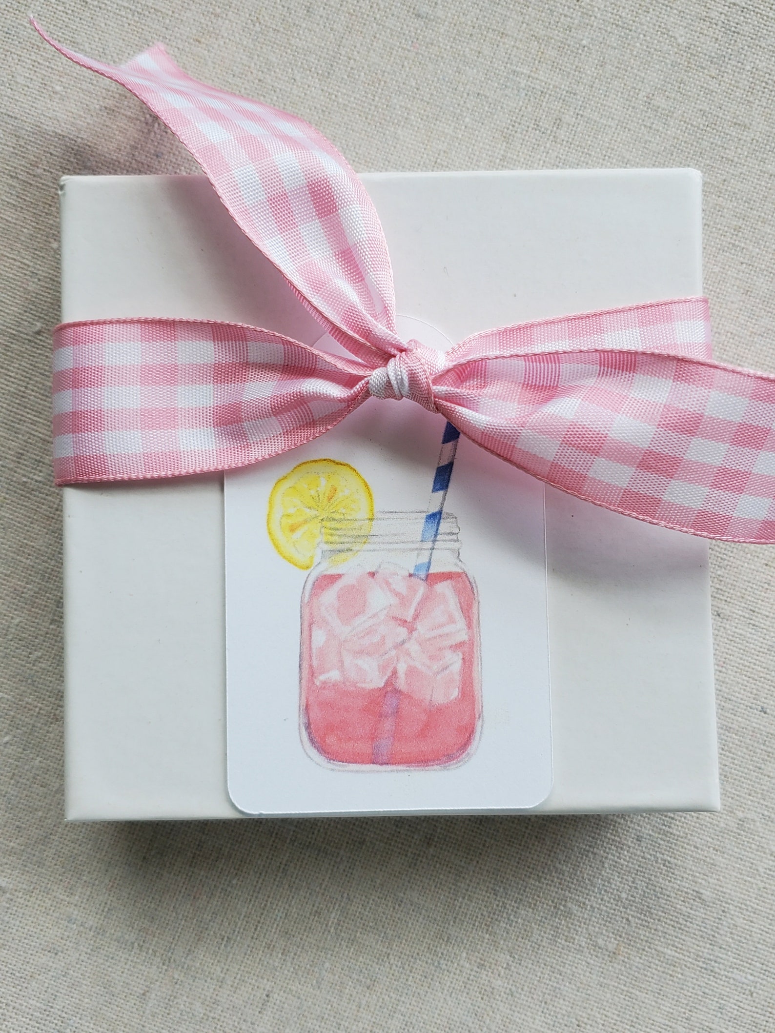 Lemonade Gift Tags Pink Lemonade Tags All Occassion Gift Etsy