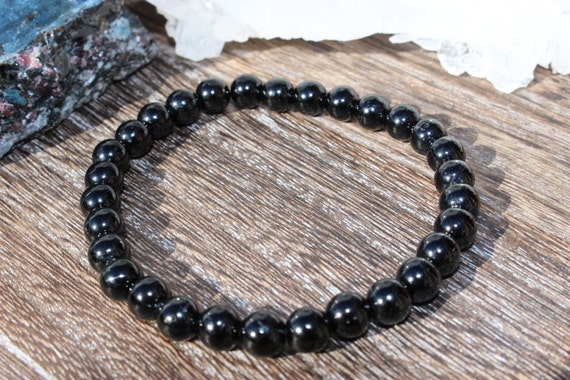 Black and White Crystal Buddha Beads Healing Yoga Bracelet – RudraDivine