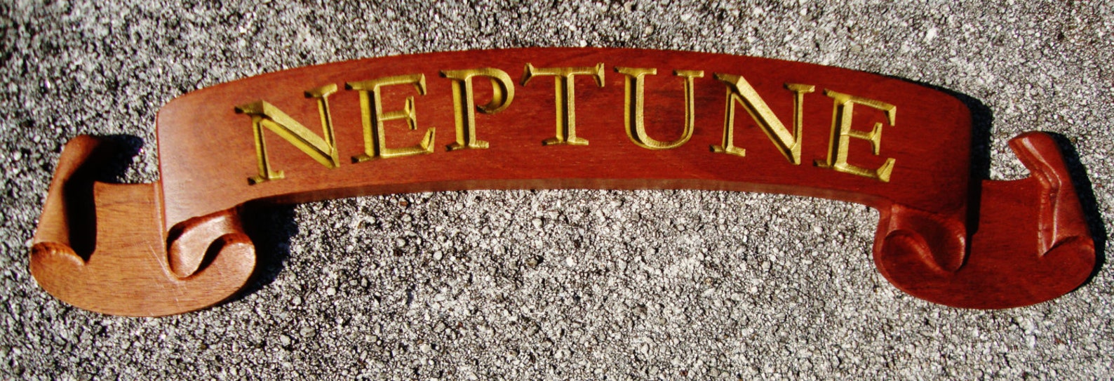 Custom Carved Wooden Name Board Nautical, Boat, Home, Office Door Sign