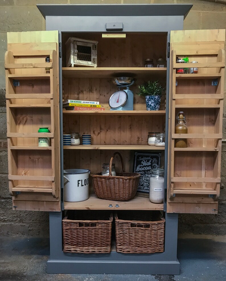 Grey Traditional Country Rustic Industrial Farmhouse Kitchen Etsy