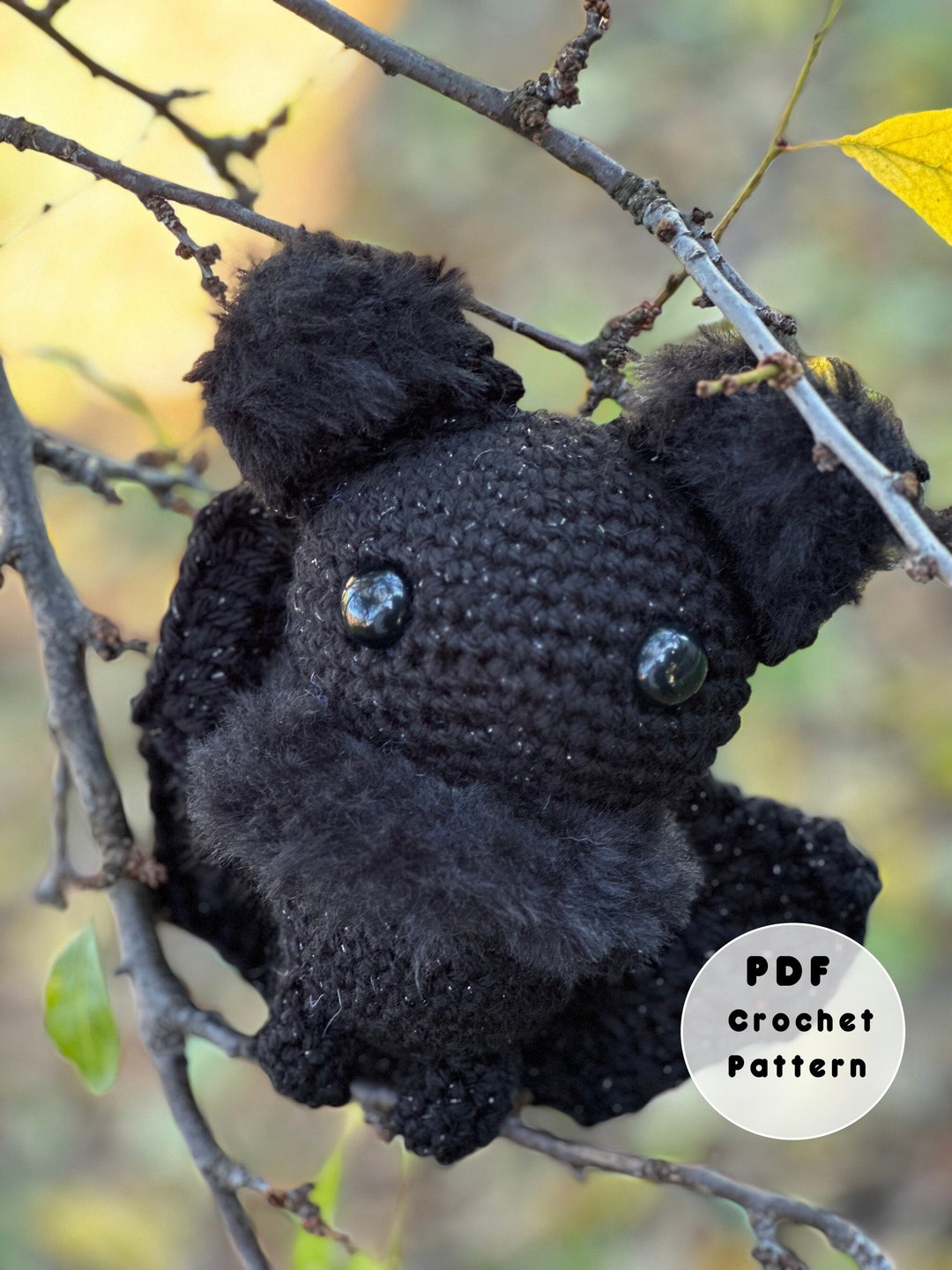 Crochet Bat Amigurumi Pattern – Halloween Plush Toy (PDF Pattern) - Etsy