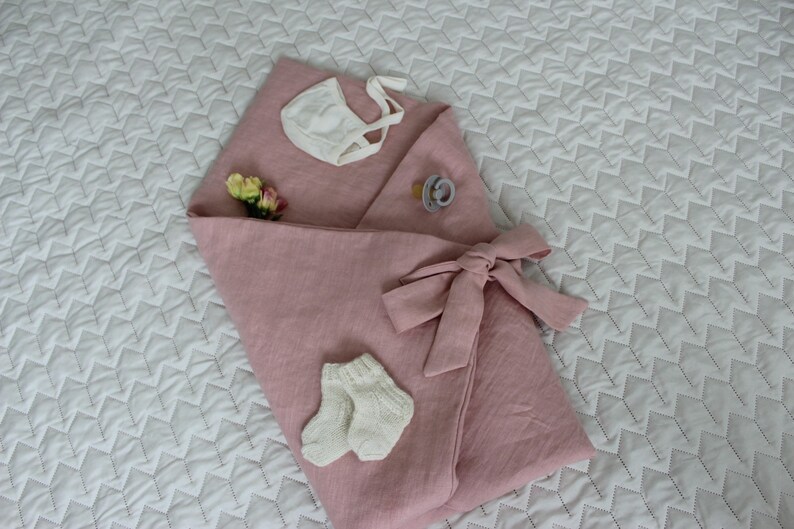 Linen Baby Envelope Infant Bedding Sleeping Envelope Baby Etsy