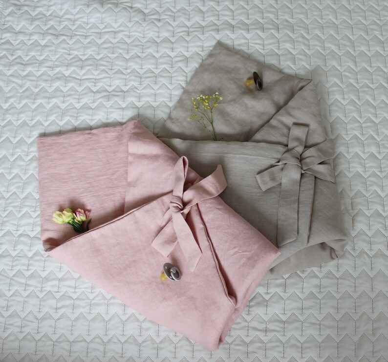 Linen baby envelope infant bedding sleeping envelope baby Etsy